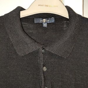 Mens 7 for all mandkind polo M